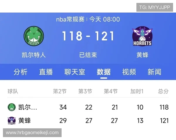 凯尔特人对阵黄蜂法尔的精彩对决分析与赛后点评