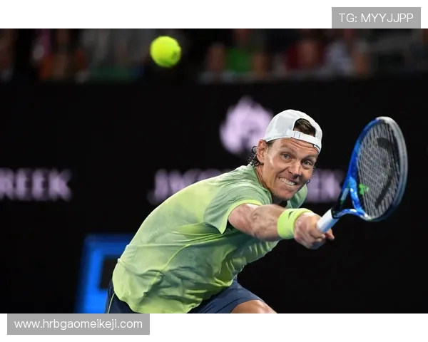 蒂姆与伯蒂奇激战正酣谁能在网球赛场上笑到最后